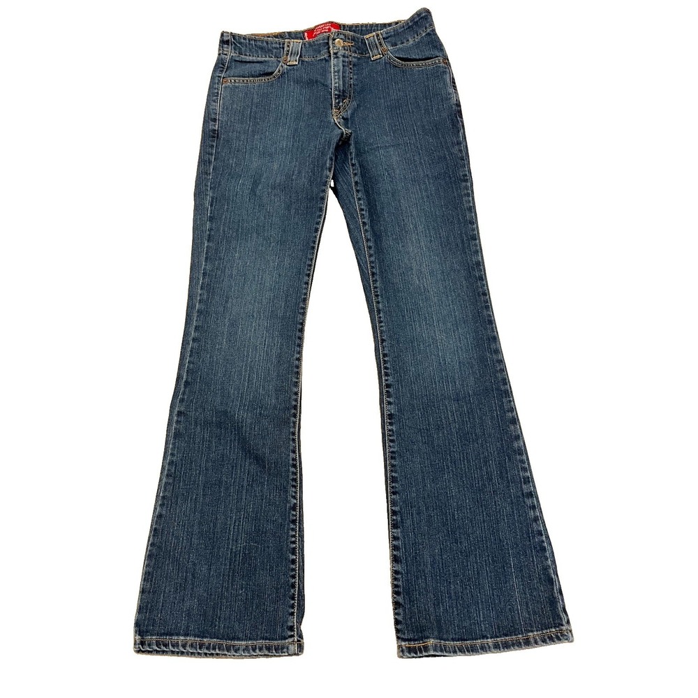 VTG LEVI 2003 Women's Jeans Nouveau Low Boot Cut Stretch 525  Sz 8